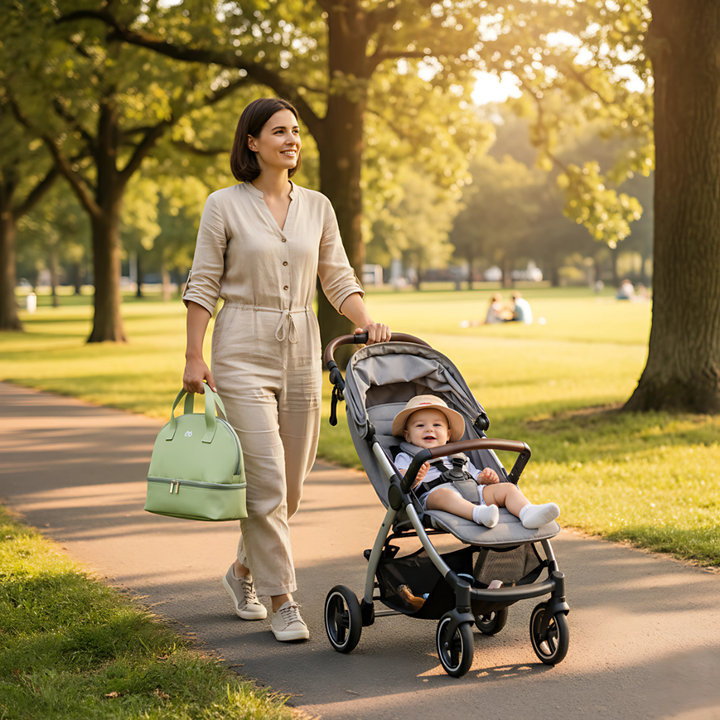 8h Cooling – Leakproof & Portable – Keeps Milk Fresh Safe & Hygienic for Working Mums Bowlift