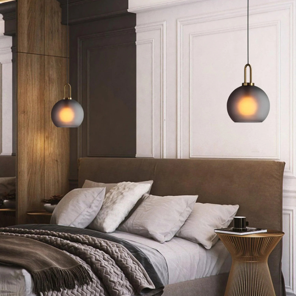 BowLift | Modern Atmospheric Glass Pendant Lamp for Dining Room and Kitchen