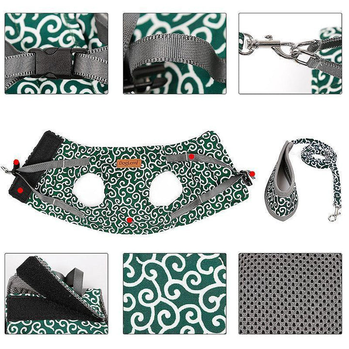 Collar jacket and leash for cat | Bowlift