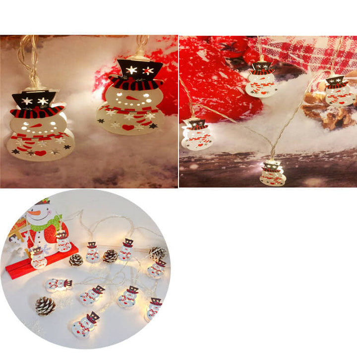 BowLift | Christmas Decorative String Light Painted Bells Elk Battery Box LED Light String Light
