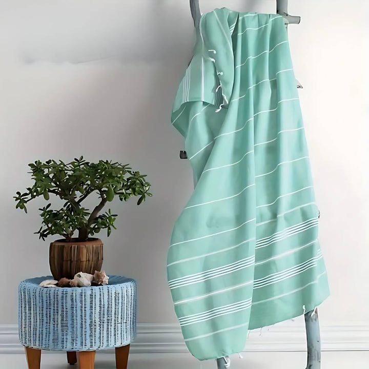 EcoWave Quick Drying Towel - Lightweight Beach Towel - Multi-Purpose - Beach - Spa - Travel - Home - Eco-Friendly - Cotton Towel Bowlift