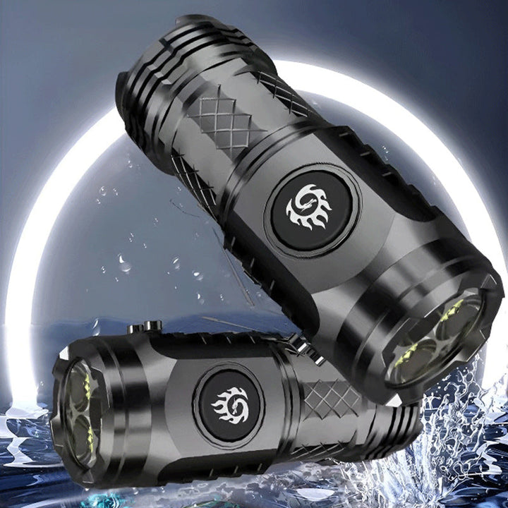 BowLift | Mini flashlight with three-eyed monster