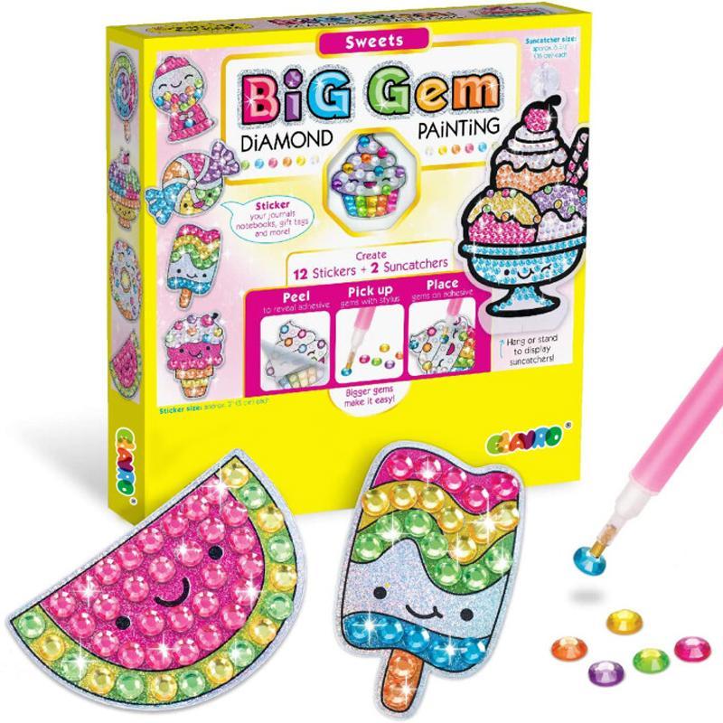 BowLift | Large Gem Diamond Painting Stickers for Kids