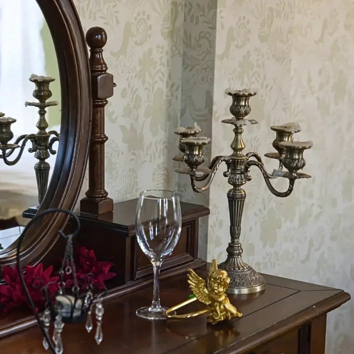 BowLift | GildedNocturne Candelabra