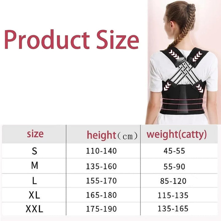 BowLift | Adjustable Back Posture Belt Office Home Gym Unisex