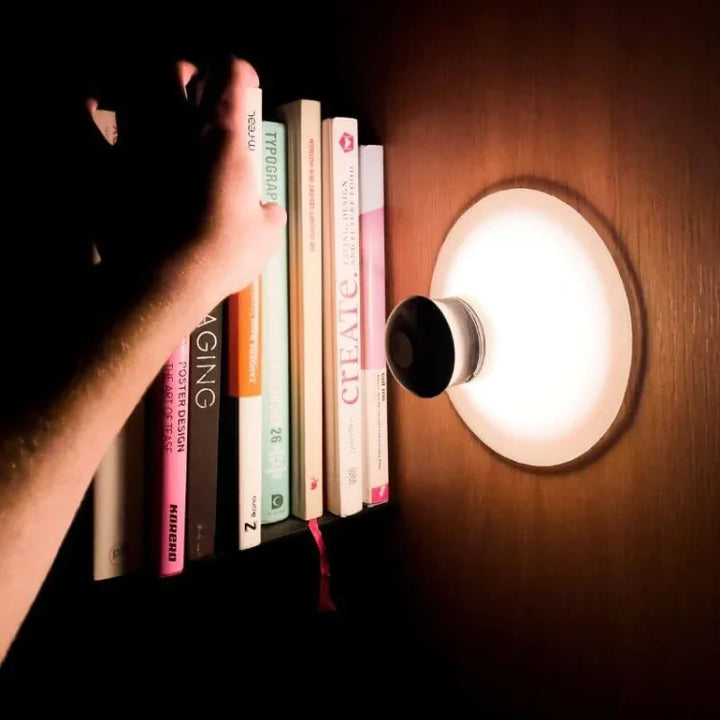 BowLift | SnapLight LED Lamp | Rechargeable & Adjustable for Home/Travel