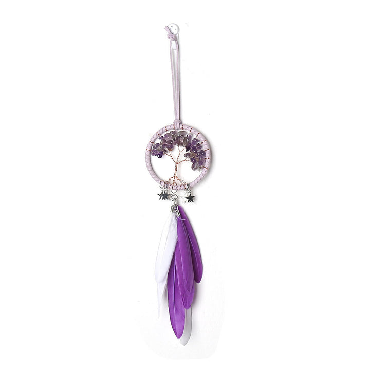 BowLift | Tree of Life Gemstone Dreamcatcher Hanging Jewelry