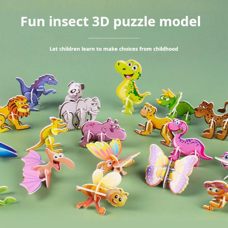 BowLift | 100-piece animal figurine set – educational toy for promoting children's creativity