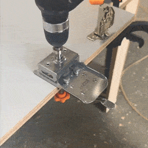 BowLift | Woodworking 35mm Hinge Boring Jig Hole Opener Kit