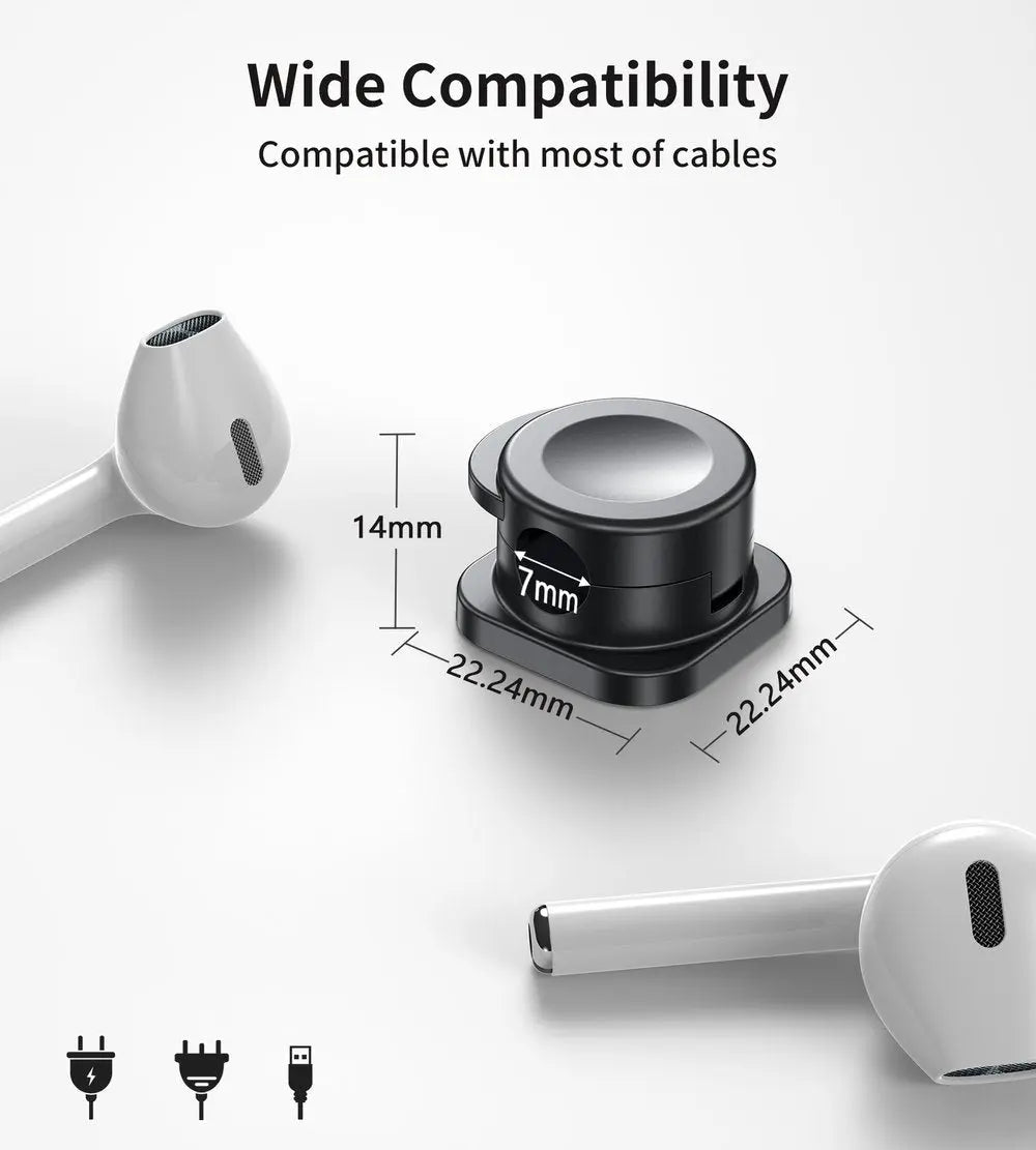 BowLift | 12 pieces magnetic cable clips