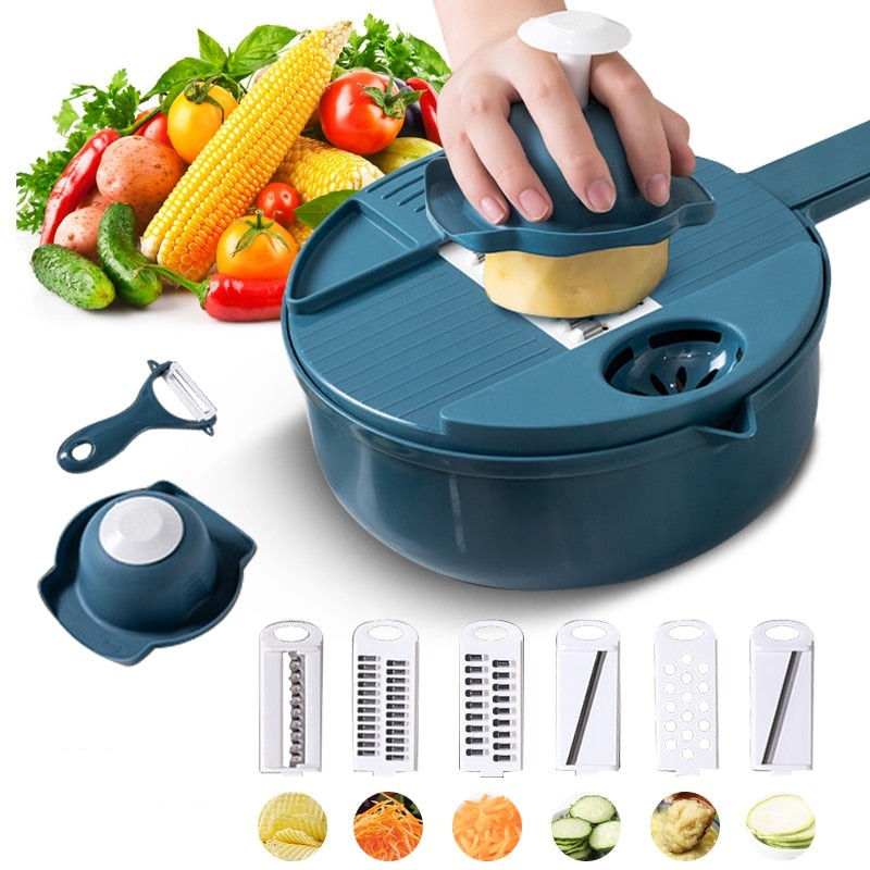BowLift | 12-in-1 Multifunctional Chopper Set - ChefEase