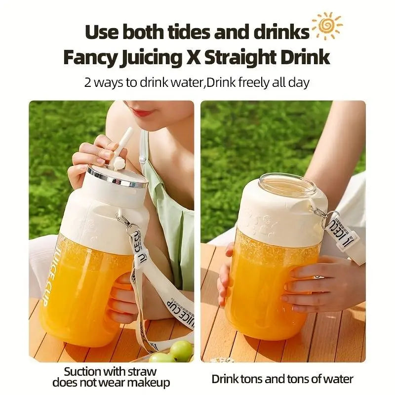 BowLift | 1200ml portable fruit juice blender – Blend & drink at picnic or workout