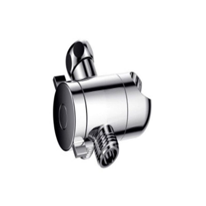 BowLift | Silver Dual Shower Head Round Rainfall Wall-Mounted Shower Head