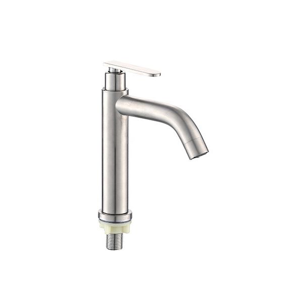 BowLift | Modern Vessel Faucet Stainless Steel Low Arc Sink Faucet