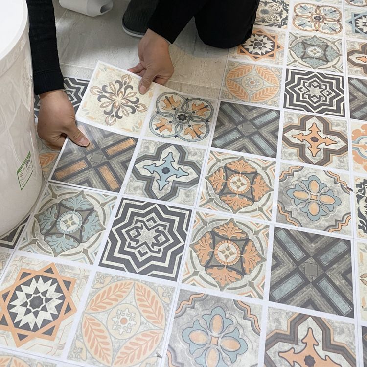 BowLift | Multi-Tonal Style Vinyl Plank Peel and Stick Porcelain Tile Look Vinyl Plank Flooring