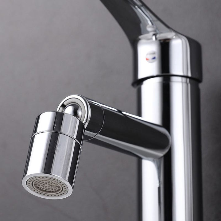 BowLift | Modern Sink Faucet Copper Lever Handle Low Arc Pull Out Sink Faucet