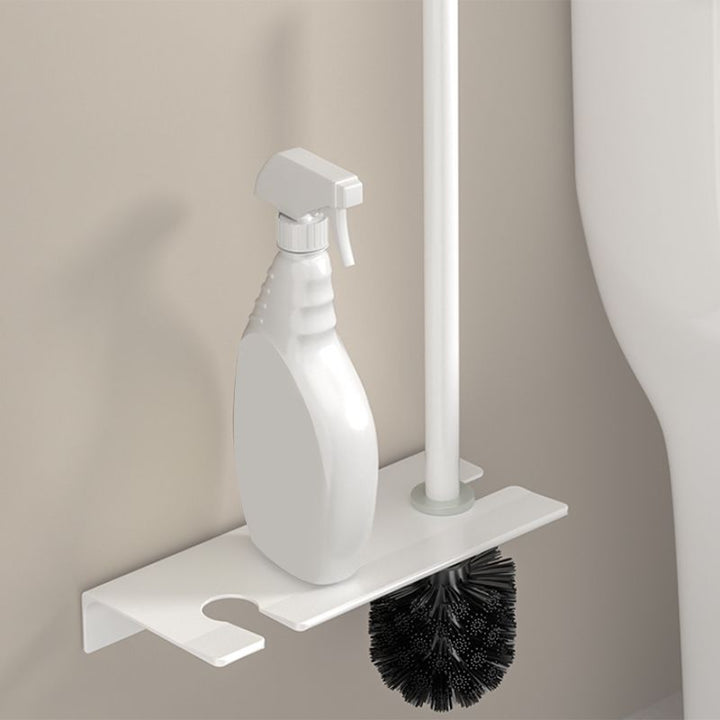 BowLift | Modern White Bathroom Accessory Set Bathroom Shelf Paper Holder Bathroom Accessory Kit