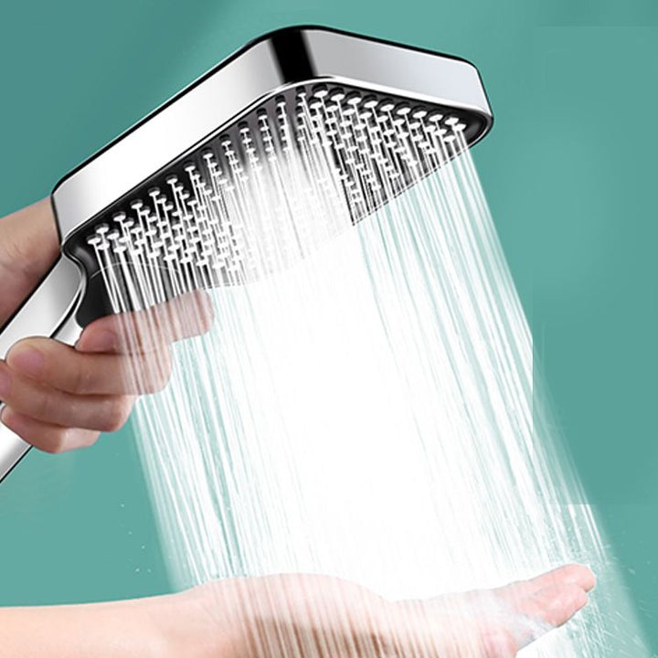 BowLift | Contemporary Rectangular Hand Shower Adjustable Spray Pattern Shower Head