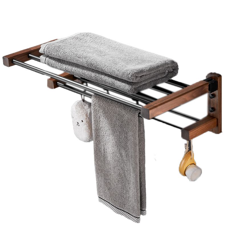 BowLift | Modern black bathroom set bathroom shelf towel bar bathroom accessories set