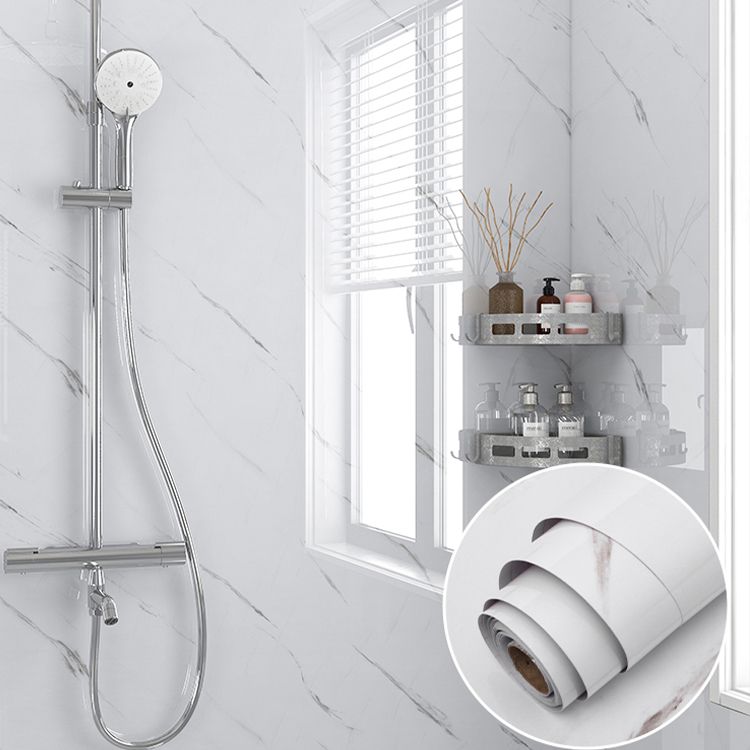 BowLift | Modern splash guard wall tile PVC Rectangular Self-adhesive Wallpaper for the bathroom
