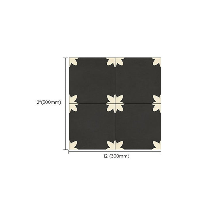 BowLift | PVC Peel and Stick Splash Protection Square Single Panel Wallpaper with Water Resistant