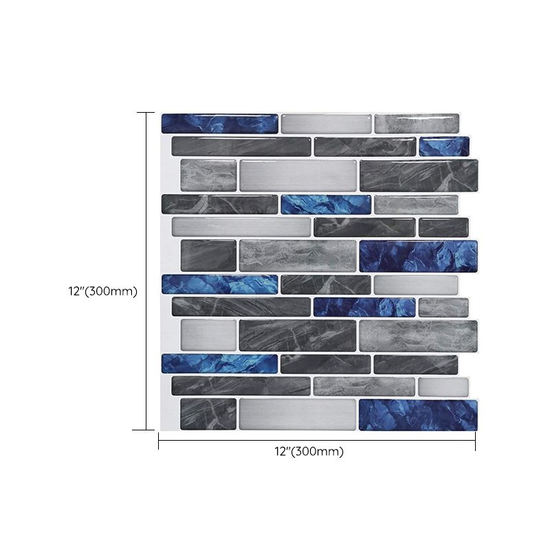 BowLift | Modern Peel & Stick Field Tile PVC Offset Joint Peel & Stick Subway Tile