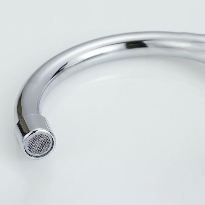 BowLift | Knob Handle Central Mixer Contemporary Design Basin Faucet 2-Hole Faucet for the Bathroom