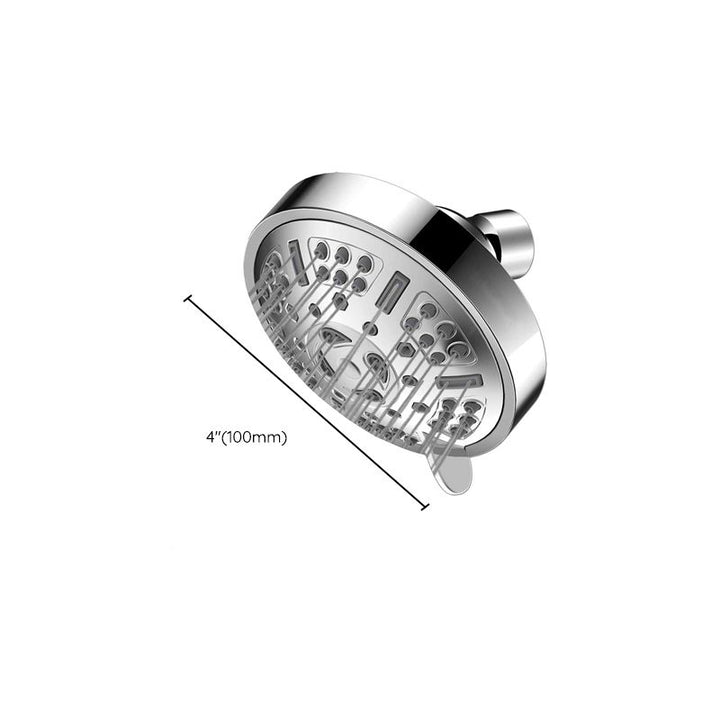 BowLift | Modern Style Festive Shower Head in Silver 9 Settings Wall Mounted Shower Head