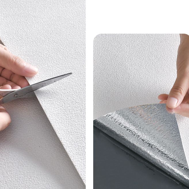 BowLift | Modern Pearl Wall Molding Flat Wall Access Panel Peel and Stick Foam Baseboard