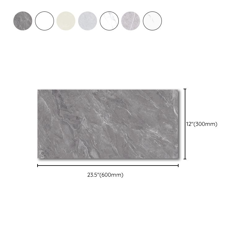 BowLift | Rectangular Mold Resistant Tile PVC Single Peel & Stick Tile for Backsplash Wall
