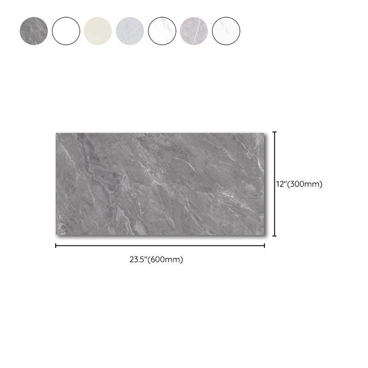 BowLift | Rectangular Mold Resistant Tile PVC Single Peel & Stick Tile for Backsplash Wall