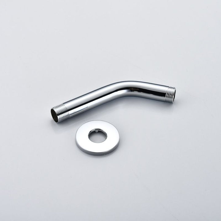 BowLift | Home Round Dual Shower Heads Modern Style Wall Mounted Metal Dual Shower