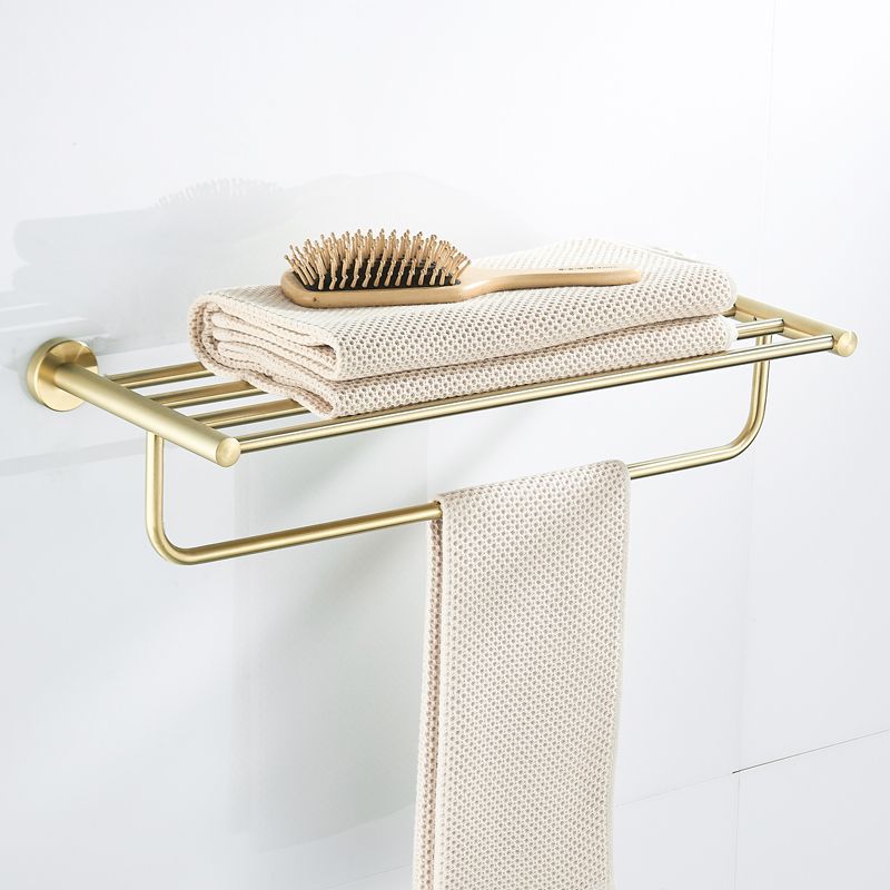 BowLift | Traditional Brushed Brass Bathroom Accessories As Individual Piece Or In Set made of Metal