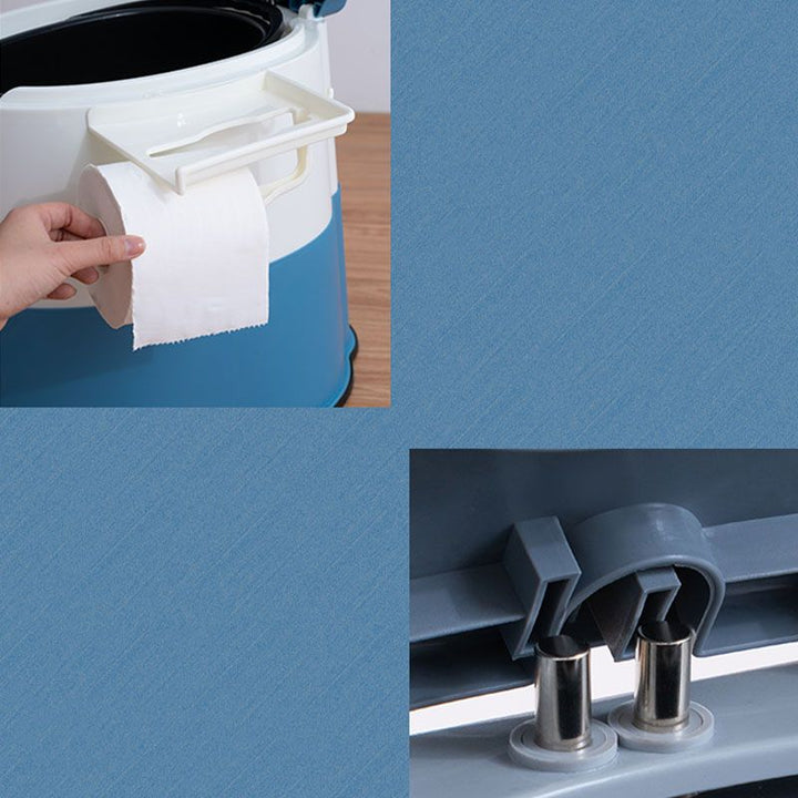 BowLift | Modern flush toilet plastic round floor-mounted toilet bowl for bathroom