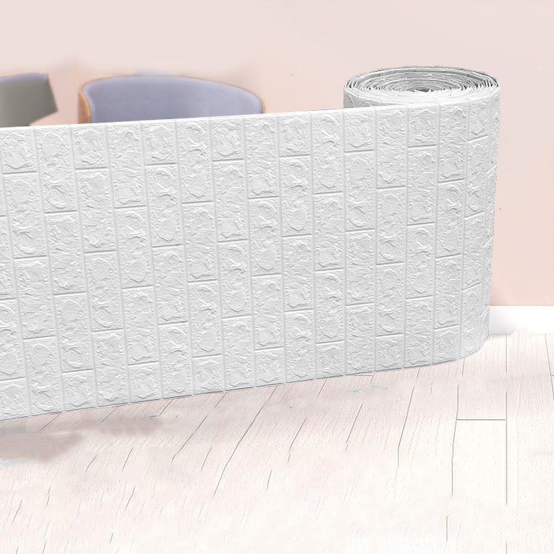 BowLift | Modern Pearl Wainscoting Waterproof PVC Wall Access Panel Peel and Stick Wall Tile