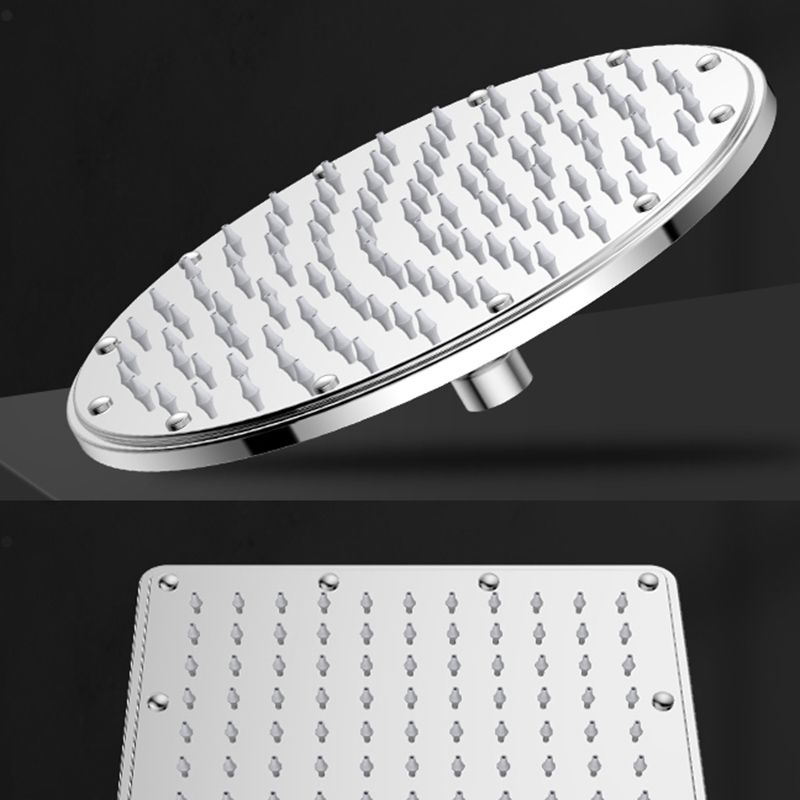 BowLift | Solid square showerhead Standard spray pattern Large showerhead