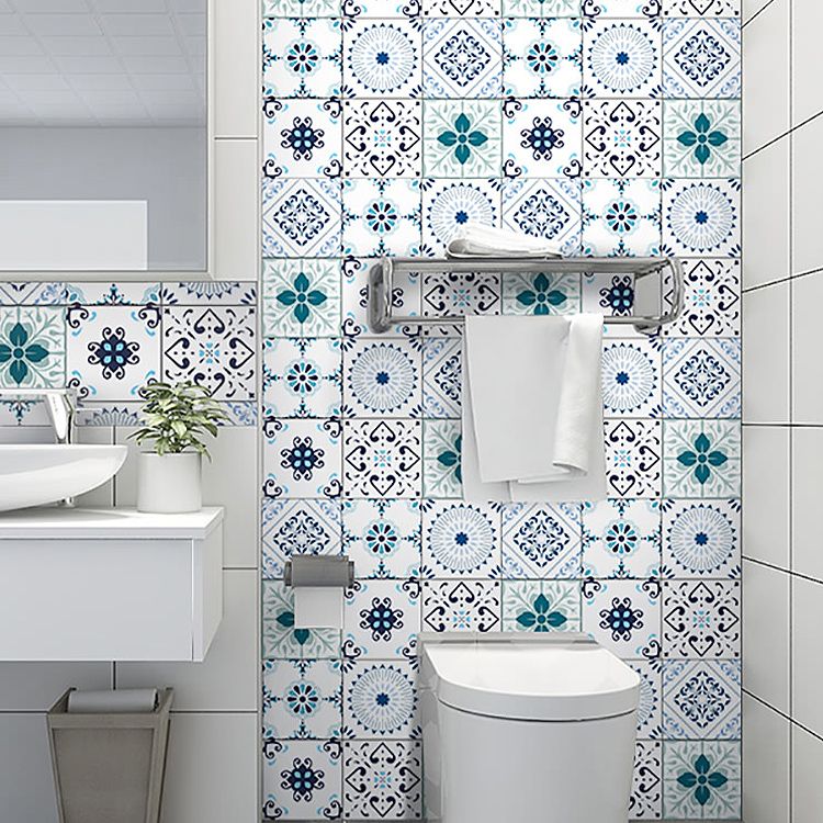 BowLift | Square Spanish Single Tile Mold Resistant Peel & Stick Tile