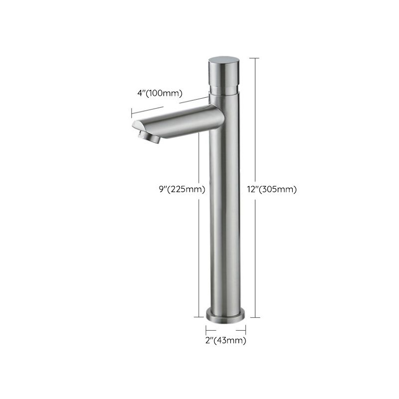 BowLift | Modern Low Arc Basin Faucet with Single Lever Bathroom Sink Faucet