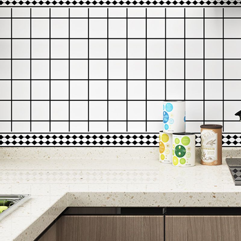 BowLift | Modern Style Wallpaper Kitchen Single Tile Wallpaper with Rectangular Shape