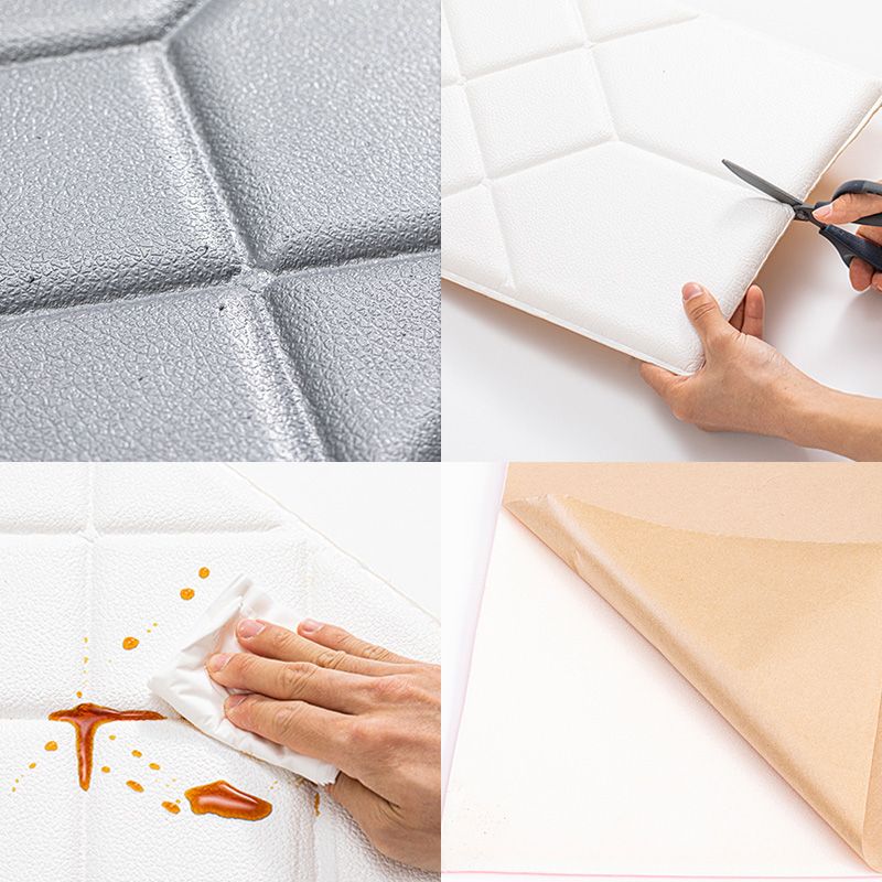 BowLift | Modern Wall Cladding Living Room Peel and Stick 3D Embossing Waterproof Wall Cladding