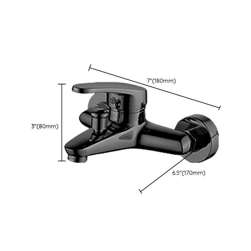 BowLift | Contemporary Bath Filler Trim Wall Mounted Fixed Bath Fitting