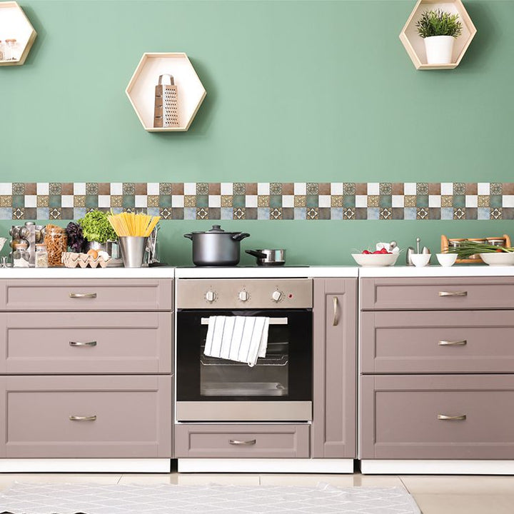 BowLift | Modern backsplash tile Smooth Self-adhesive wall tile for the bathroom