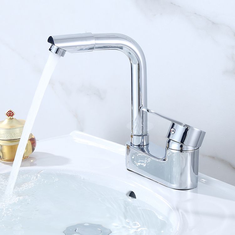 BowLift | Deck Mounted Center Freestanding Bathtub Filler Single Handle Freestanding Faucet