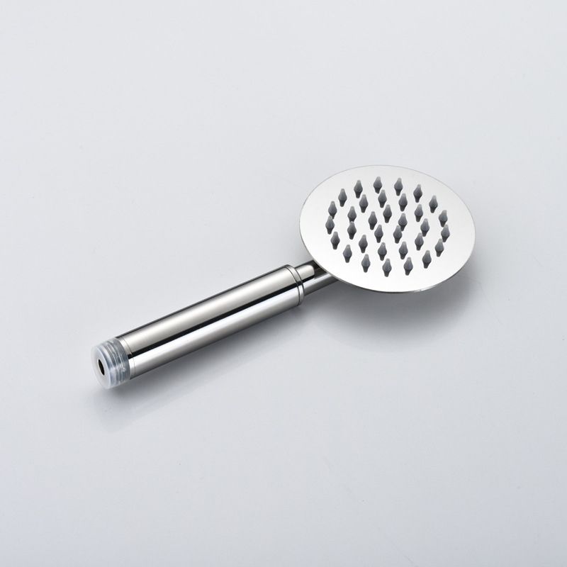 BowLift | Home Round Dual Shower Heads Modern Style Wall Mounted Metal Dual Shower