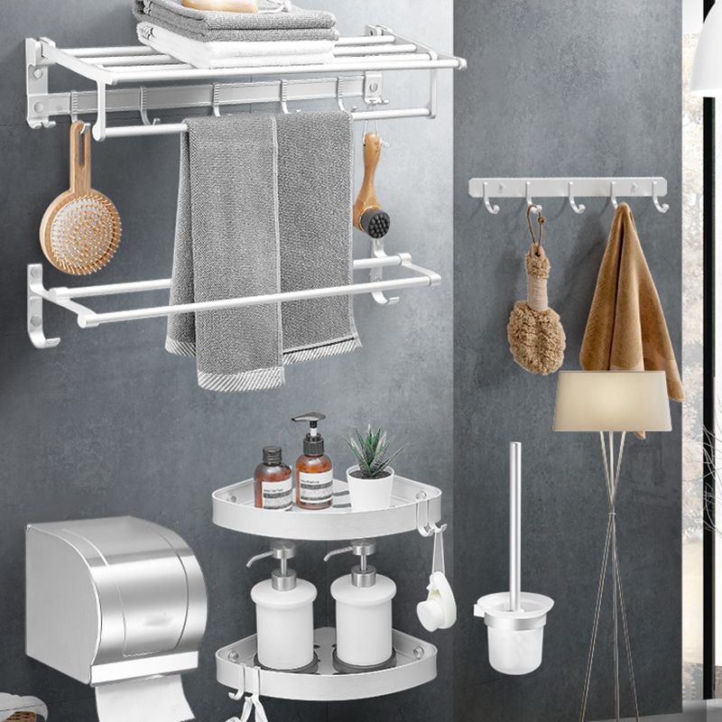 BowLift | Modern Bathroom Accessories Hardware Set White Metal Bathroom Accessories Kit