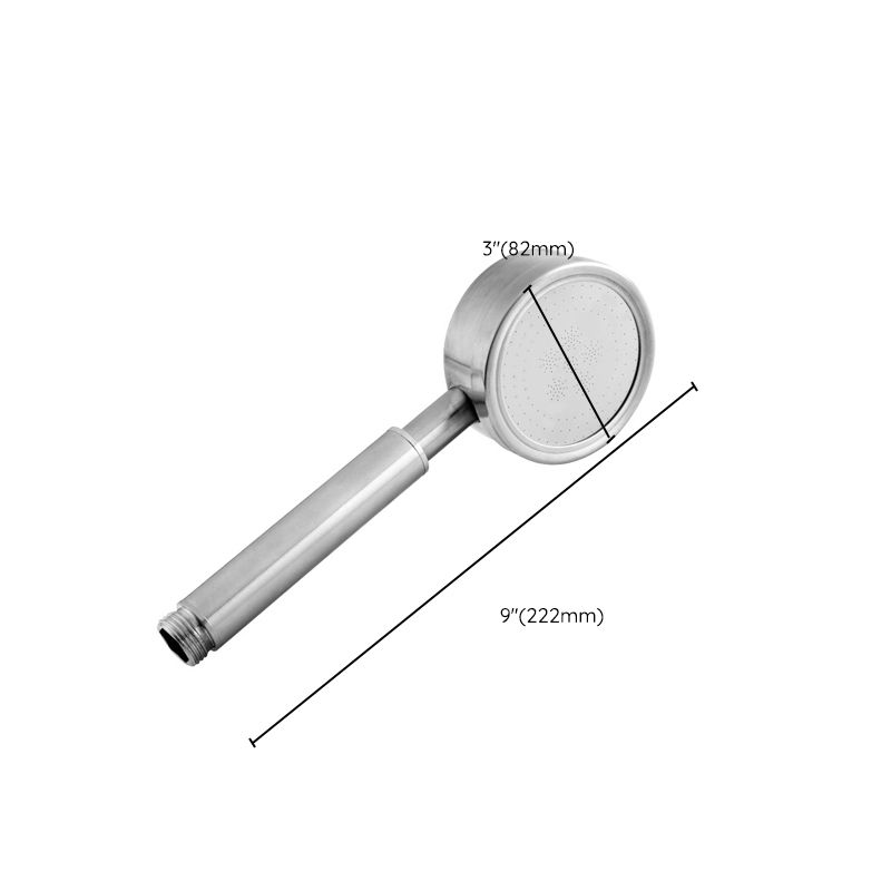 BowLift | Round Shape Handheld Showerhead Traditional Metal Wall Mounted Handheld Shower