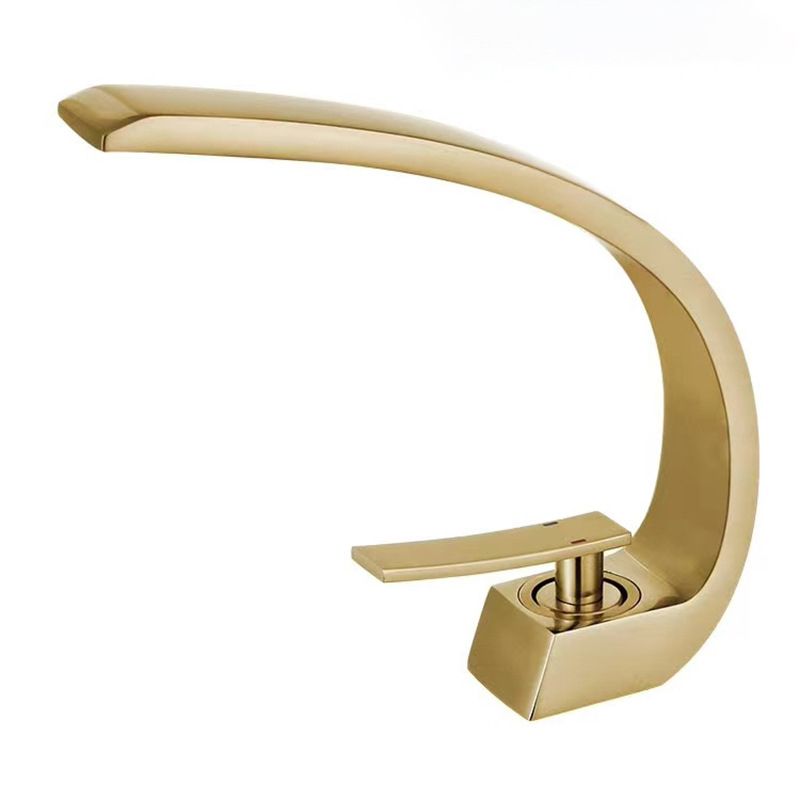 BowLift | 17 cm High Basin Faucet Luxury 1 Hole Basin Faucet Cubic Bathroom Faucet