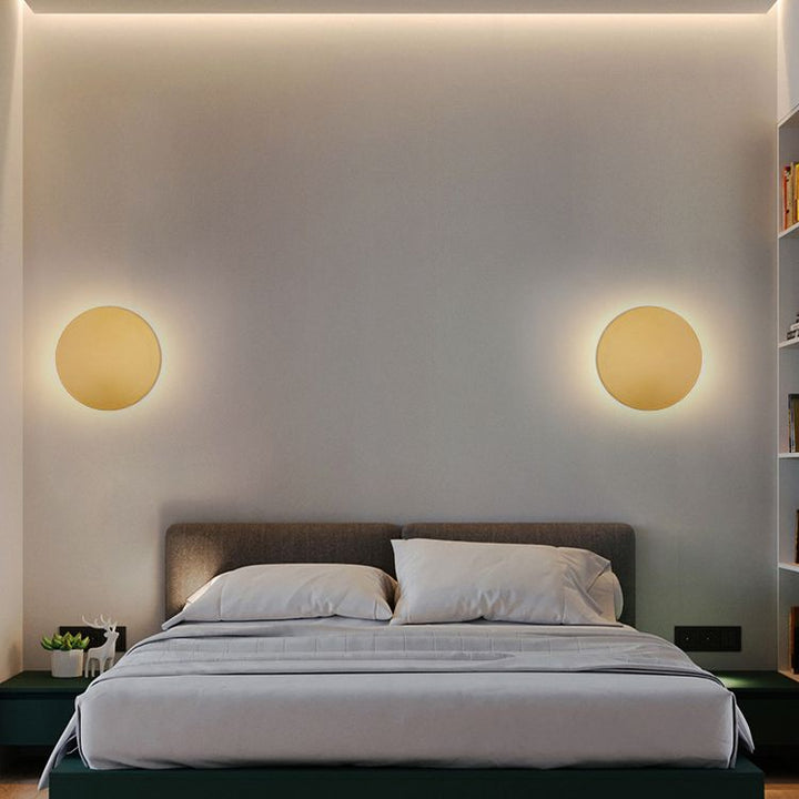 BowLift | Modern Wall Lamp Made of Metal in Round Shape for Bedroom