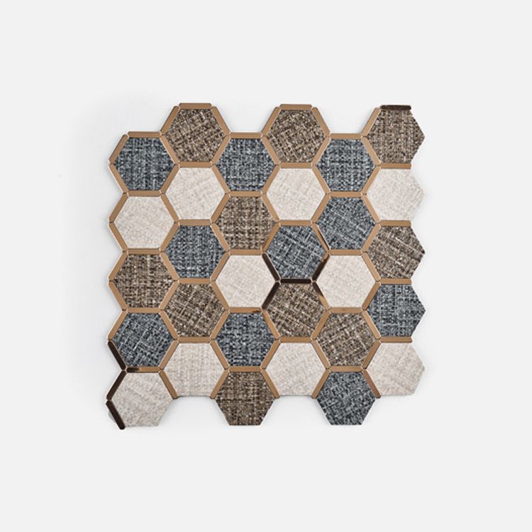 BowLift | Mosaic Tile Wallpaper Hexagonal Shape Peel and Stick Backsplash