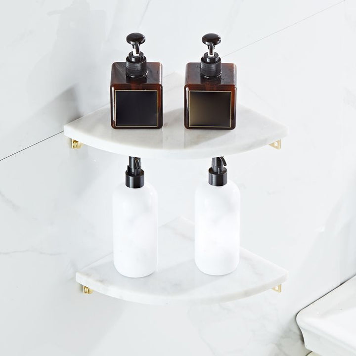 BowLift | Modern White Bathroom Accessory As A Single Piece Or In A Set Made Of Marble